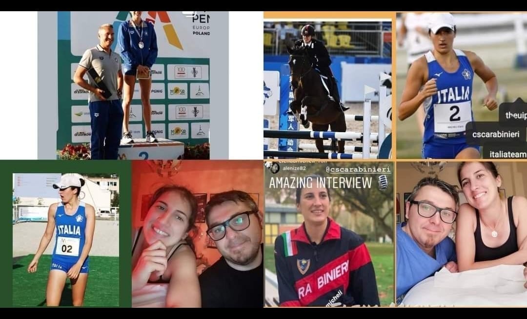 Elena Micheli at the 2020 Summer Olympic Games modern pentathlon